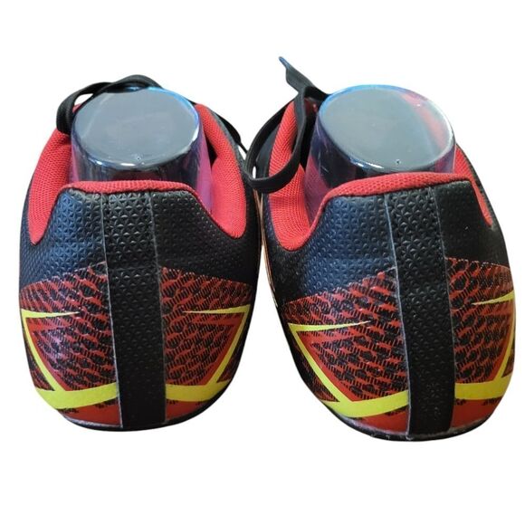 Lotto Forza Elite 3 Mens Soccer Cleats Black Red Yellow, Size 12 - Picture 8 of 12